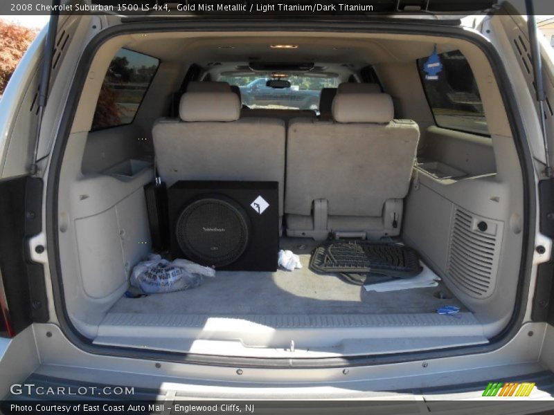 Gold Mist Metallic / Light Titanium/Dark Titanium 2008 Chevrolet Suburban 1500 LS 4x4