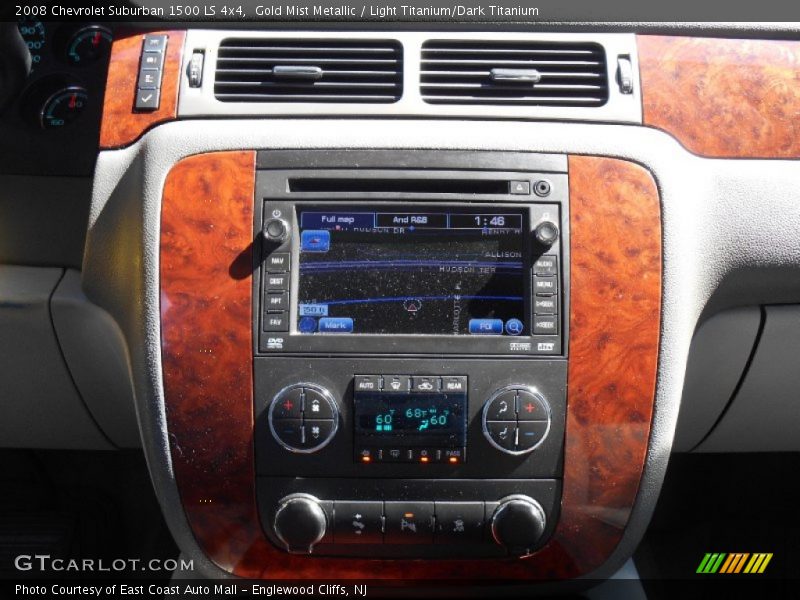 Gold Mist Metallic / Light Titanium/Dark Titanium 2008 Chevrolet Suburban 1500 LS 4x4