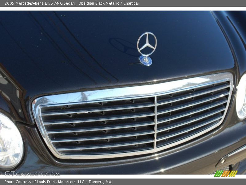 Obsidian Black Metallic / Charcoal 2005 Mercedes-Benz E 55 AMG Sedan