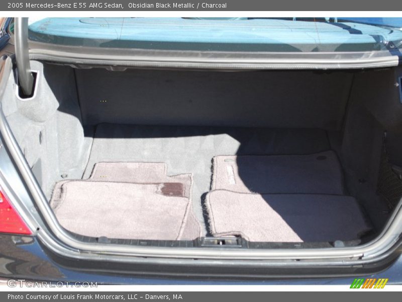  2005 E 55 AMG Sedan Trunk