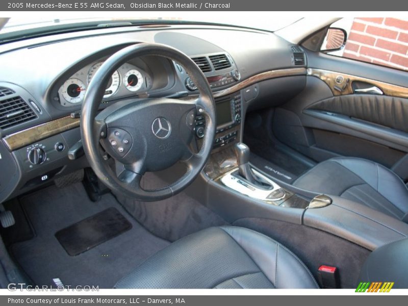  2005 E 55 AMG Sedan Charcoal Interior