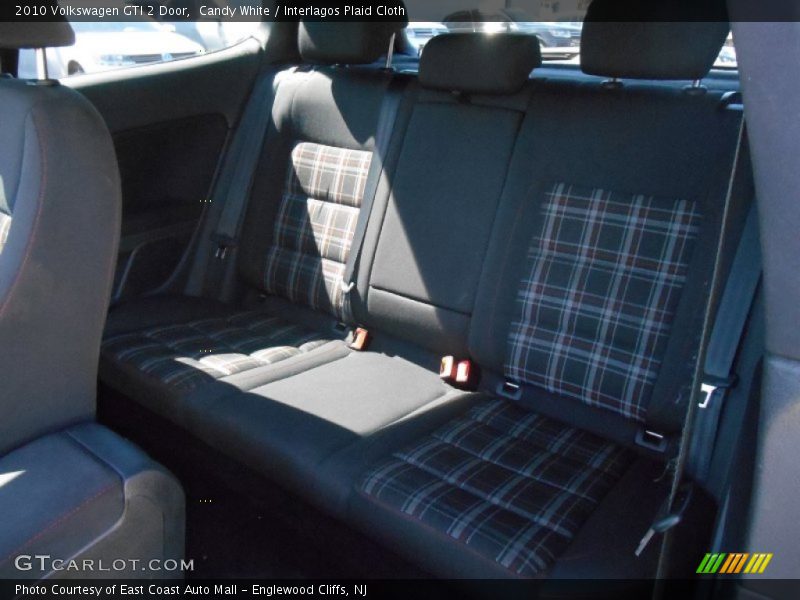 Candy White / Interlagos Plaid Cloth 2010 Volkswagen GTI 2 Door