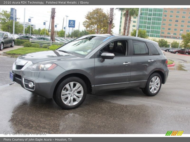Polished Metal Metallic / Ebony 2010 Acura RDX Technology