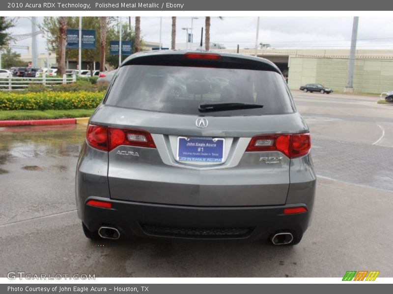 Polished Metal Metallic / Ebony 2010 Acura RDX Technology