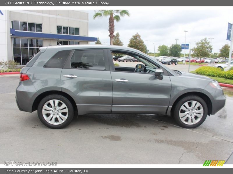 Polished Metal Metallic / Ebony 2010 Acura RDX Technology