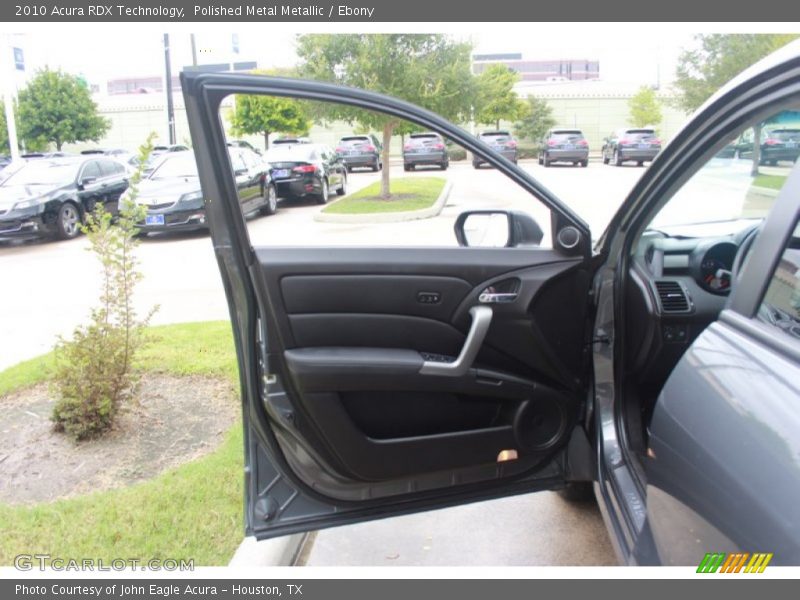 Polished Metal Metallic / Ebony 2010 Acura RDX Technology