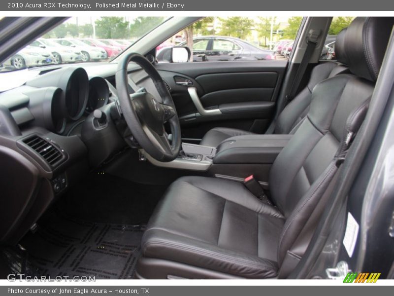 Polished Metal Metallic / Ebony 2010 Acura RDX Technology