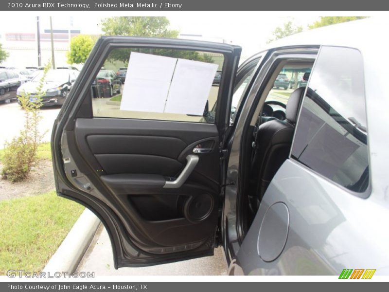 Polished Metal Metallic / Ebony 2010 Acura RDX Technology