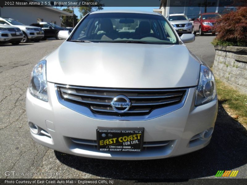 Brilliant Silver / Charcoal 2012 Nissan Altima 2.5 S