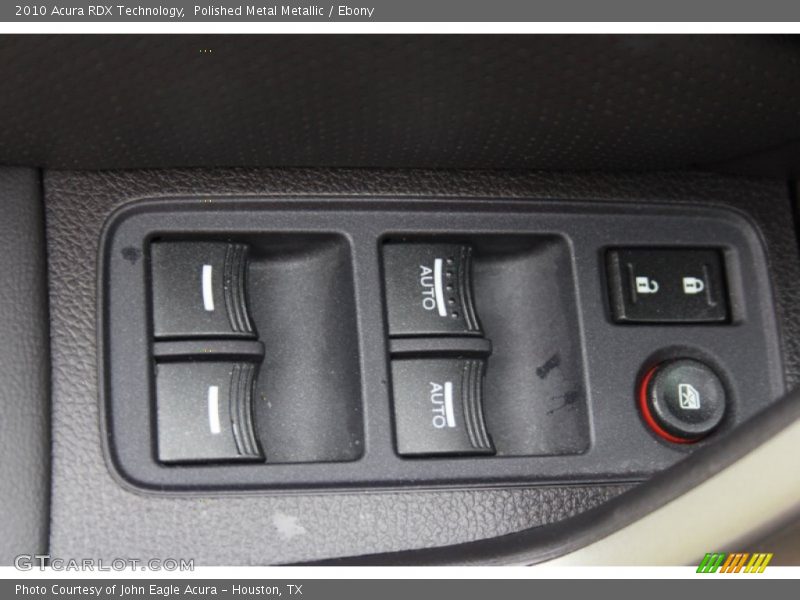 Polished Metal Metallic / Ebony 2010 Acura RDX Technology