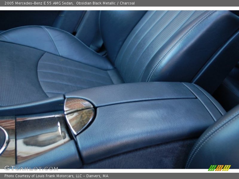 Obsidian Black Metallic / Charcoal 2005 Mercedes-Benz E 55 AMG Sedan