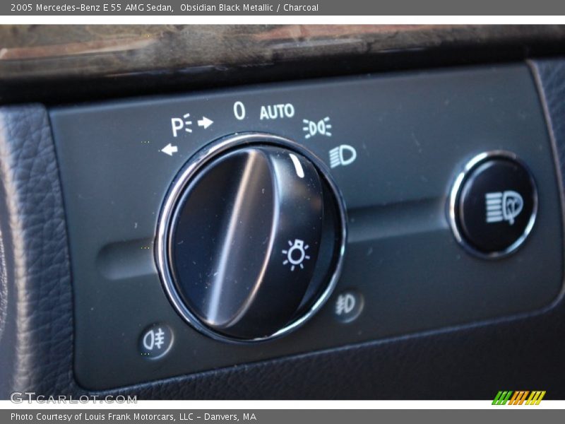 Controls of 2005 E 55 AMG Sedan