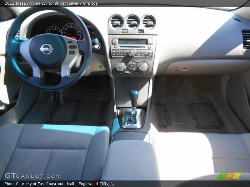 Brilliant Silver / Charcoal 2012 Nissan Altima 2.5 S