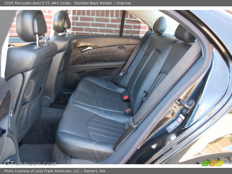 Rear Seat of 2005 E 55 AMG Sedan