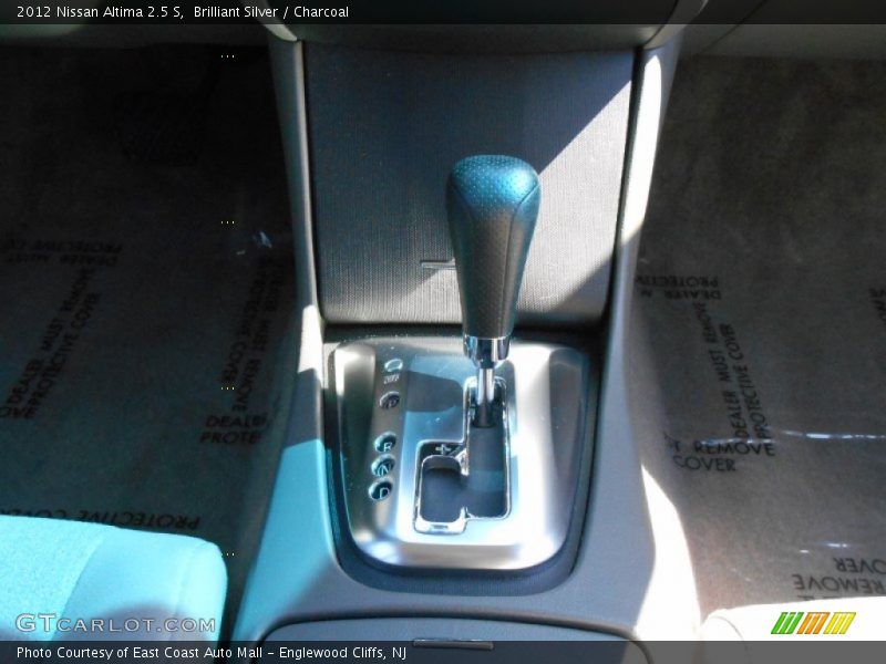 Brilliant Silver / Charcoal 2012 Nissan Altima 2.5 S