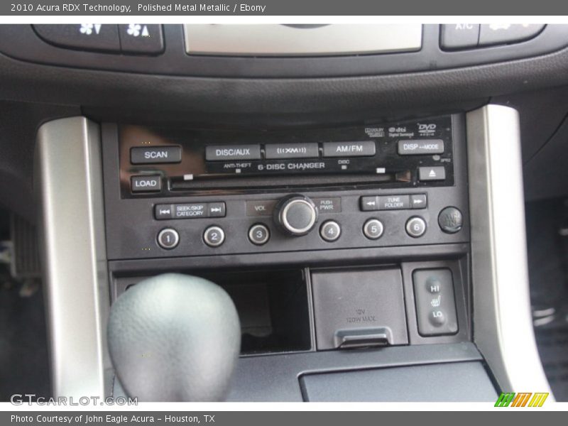 Polished Metal Metallic / Ebony 2010 Acura RDX Technology