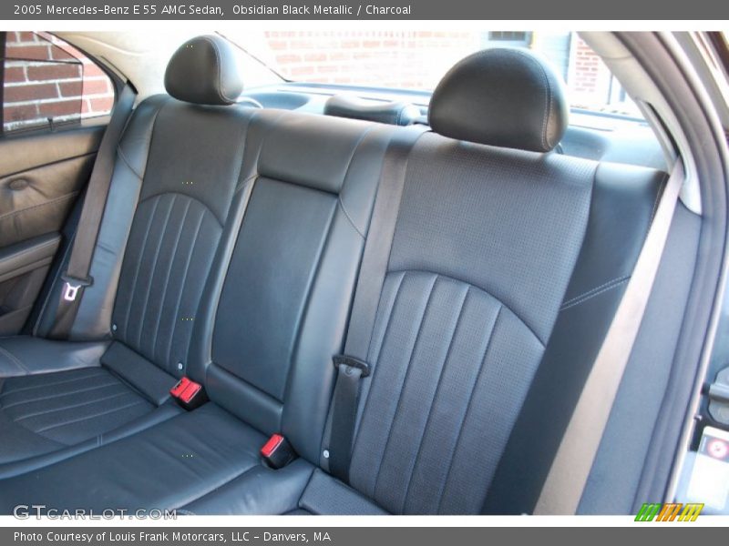 Rear Seat of 2005 E 55 AMG Sedan