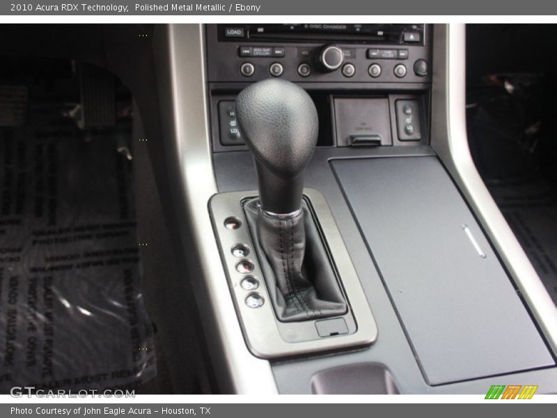 Polished Metal Metallic / Ebony 2010 Acura RDX Technology