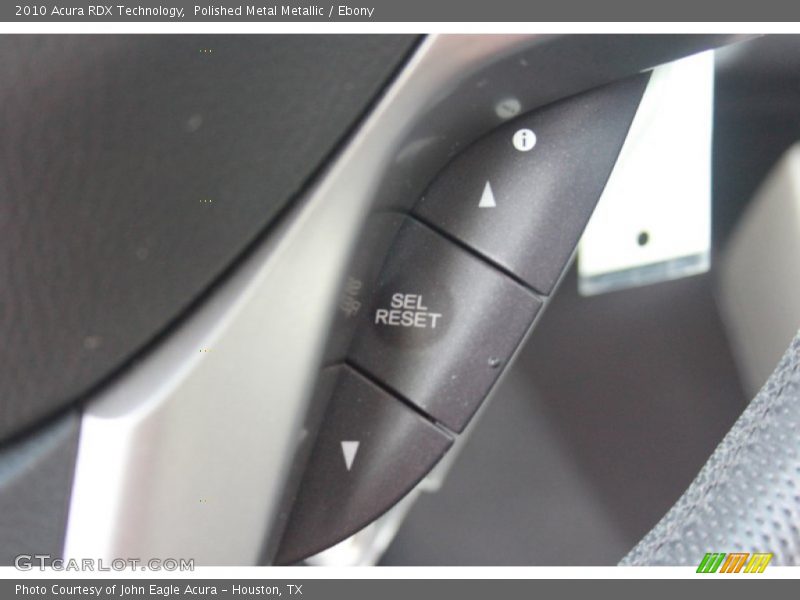 Polished Metal Metallic / Ebony 2010 Acura RDX Technology