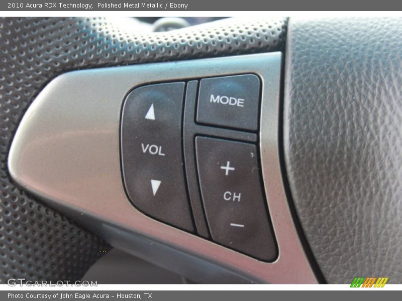 Polished Metal Metallic / Ebony 2010 Acura RDX Technology