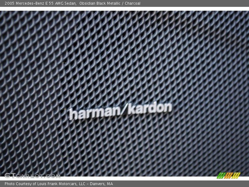 Audio System of 2005 E 55 AMG Sedan