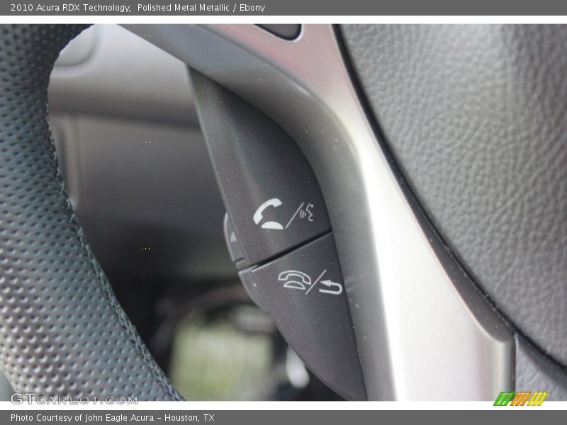 Polished Metal Metallic / Ebony 2010 Acura RDX Technology