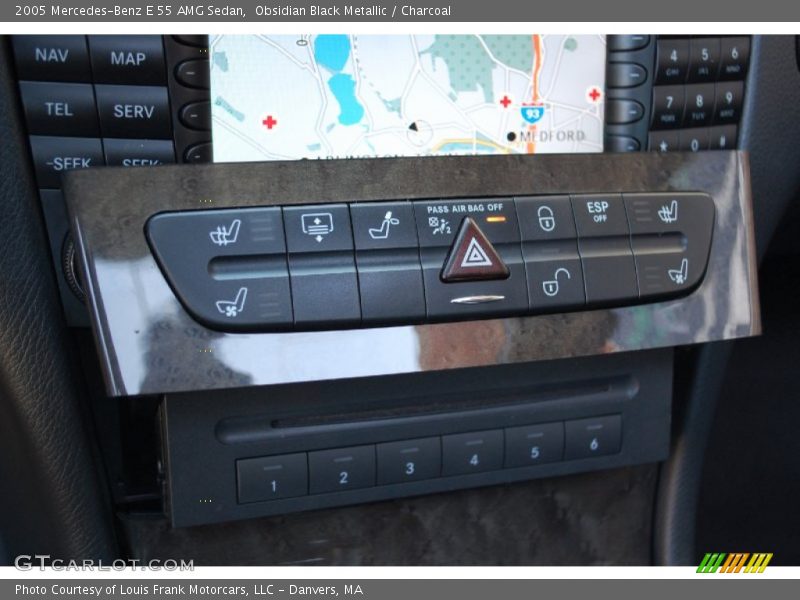 Controls of 2005 E 55 AMG Sedan