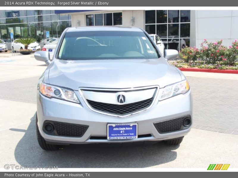 Forged Silver Metallic / Ebony 2014 Acura RDX Technology