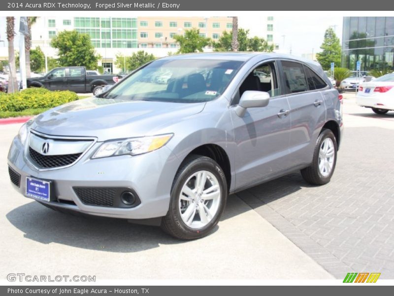 Forged Silver Metallic / Ebony 2014 Acura RDX Technology