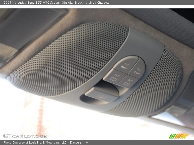 Obsidian Black Metallic / Charcoal 2005 Mercedes-Benz E 55 AMG Sedan