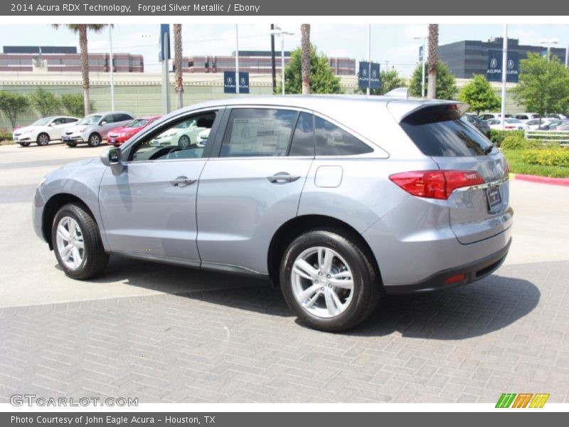 Forged Silver Metallic / Ebony 2014 Acura RDX Technology