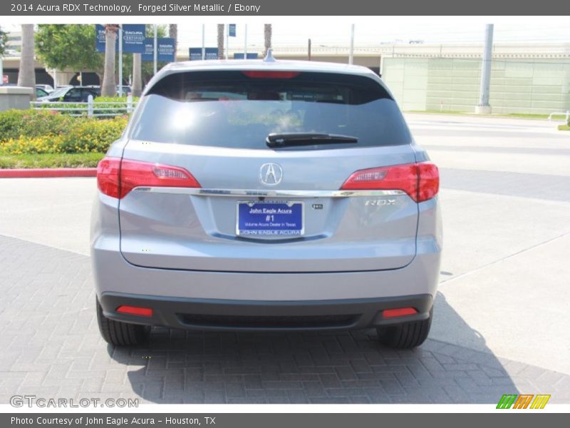 Forged Silver Metallic / Ebony 2014 Acura RDX Technology