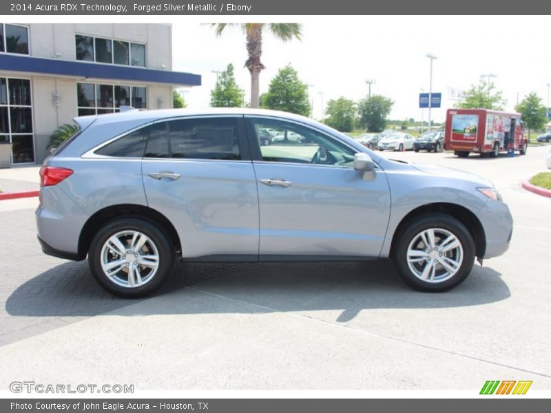 Forged Silver Metallic / Ebony 2014 Acura RDX Technology