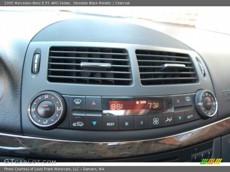 Controls of 2005 E 55 AMG Sedan