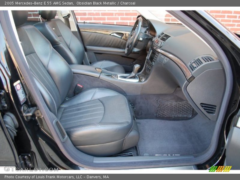 Front Seat of 2005 E 55 AMG Sedan