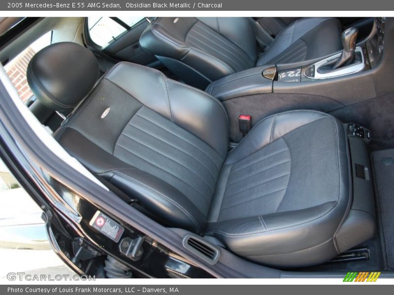 Front Seat of 2005 E 55 AMG Sedan