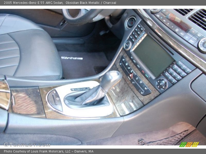 Obsidian Black Metallic / Charcoal 2005 Mercedes-Benz E 55 AMG Sedan