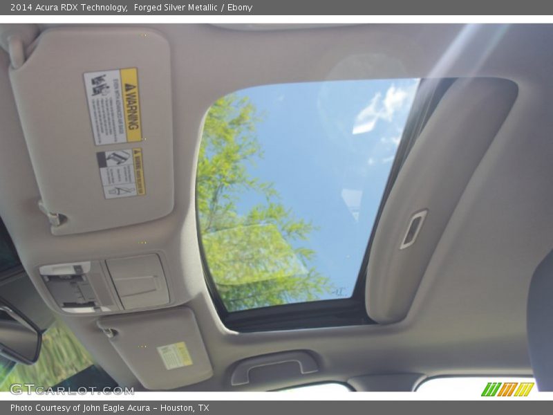 Forged Silver Metallic / Ebony 2014 Acura RDX Technology