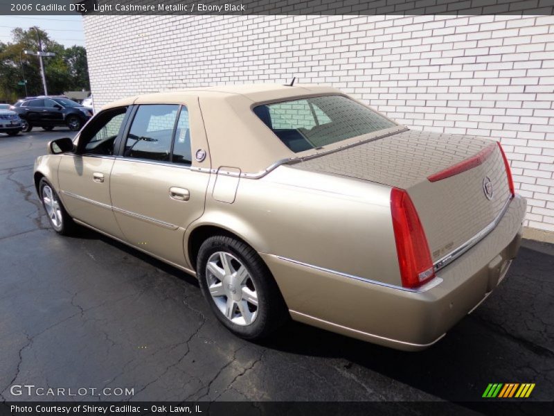 Light Cashmere Metallic / Ebony Black 2006 Cadillac DTS