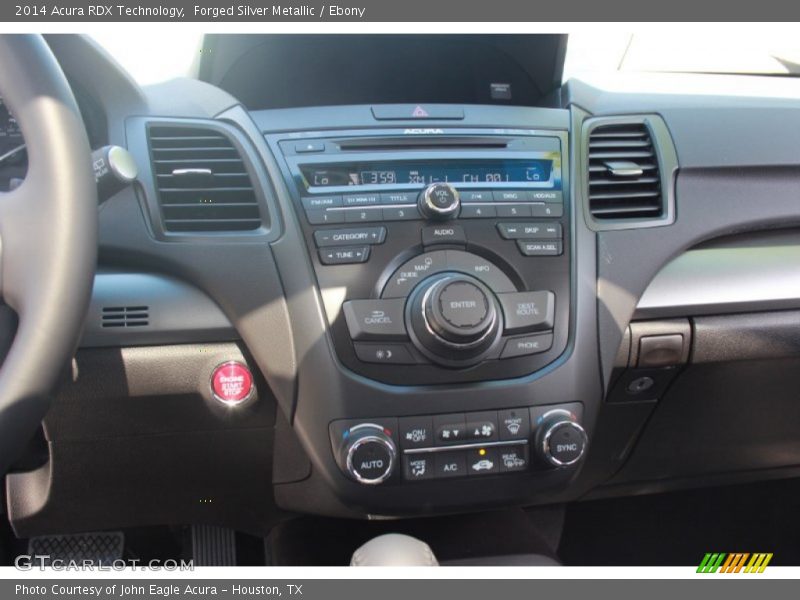 Forged Silver Metallic / Ebony 2014 Acura RDX Technology