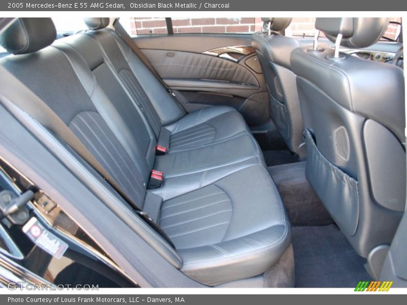 Rear Seat of 2005 E 55 AMG Sedan