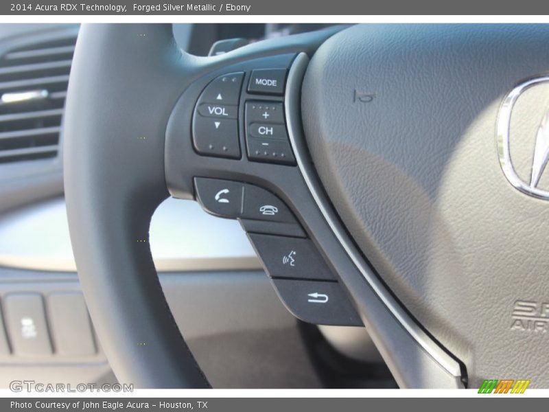 Forged Silver Metallic / Ebony 2014 Acura RDX Technology