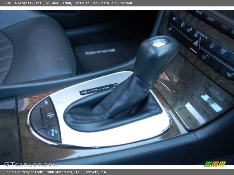 Obsidian Black Metallic / Charcoal 2005 Mercedes-Benz E 55 AMG Sedan