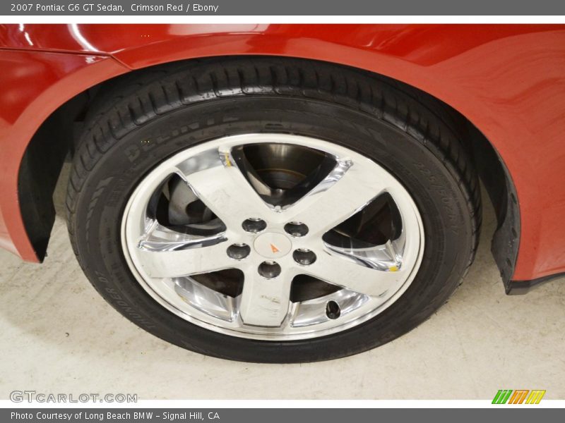 Crimson Red / Ebony 2007 Pontiac G6 GT Sedan