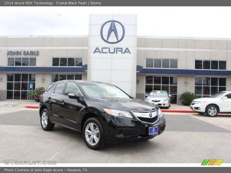 Crystal Black Pearl / Ebony 2014 Acura RDX Technology