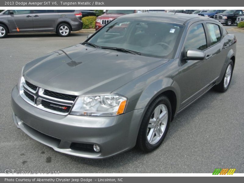 Tungsten Metallic / Black 2013 Dodge Avenger SXT V6