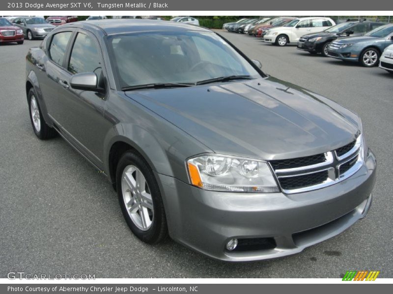 Tungsten Metallic / Black 2013 Dodge Avenger SXT V6