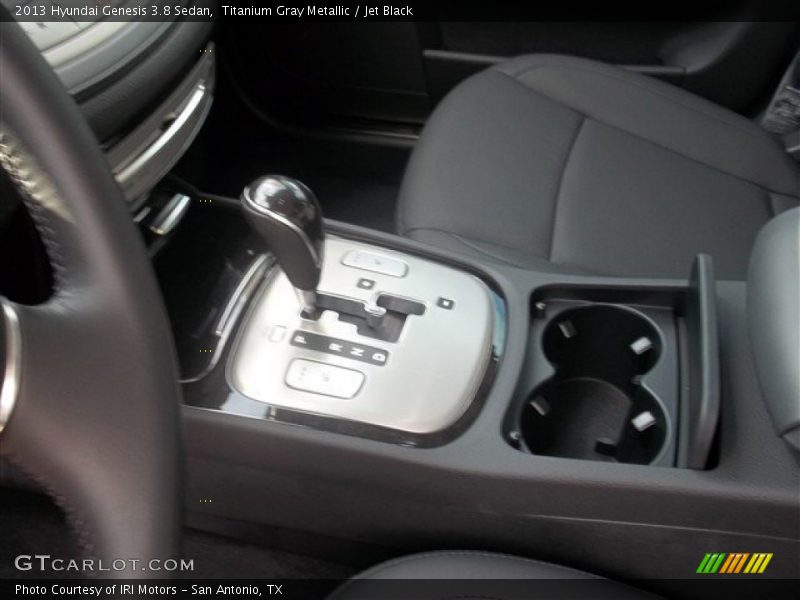 Titanium Gray Metallic / Jet Black 2013 Hyundai Genesis 3.8 Sedan