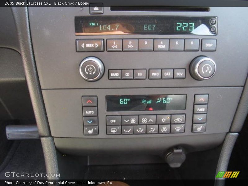 Black Onyx / Ebony 2005 Buick LaCrosse CXL
