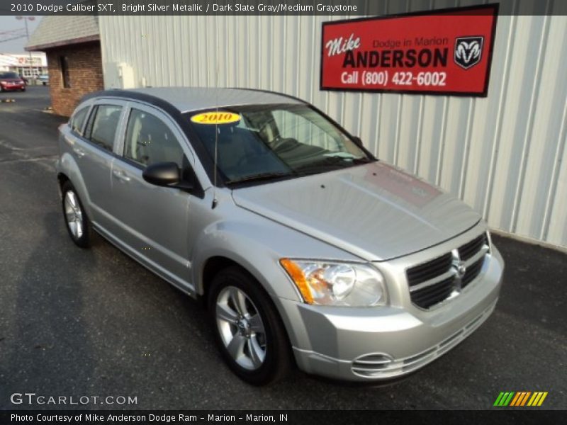 Bright Silver Metallic / Dark Slate Gray/Medium Graystone 2010 Dodge Caliber SXT
